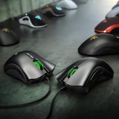 Chuột Gaming Razer DeathAdder Essential | Quang Học | 5 Nút Lập Trình | Led Đơn | Đệm Cao Cu
