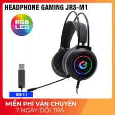 <FULL VAT> Tai nghe Gaming 7.1  JRS-M2 Led RGB ,Cổng USB , Full Box, Âm Thanh Cực Hay, Chính Hãng 100% ,Bảo Hành 6 Tháng