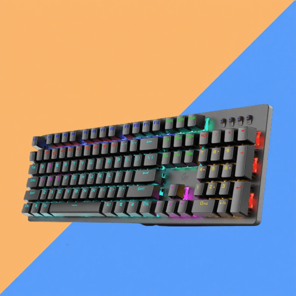 Bàn phím cơ HP GK100F 104 phím có dây